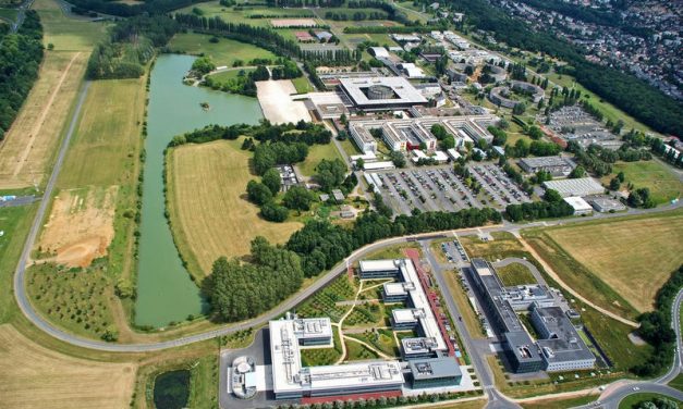 Vue aérienne du campus de Palaiseau