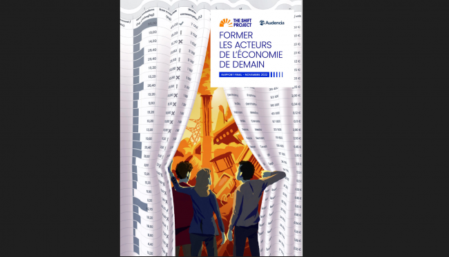 The Shift Project et Audencia publient un rapport commun sur l’intégration des enjeux écologiques dans les formations de gestion ! (c) Audencia