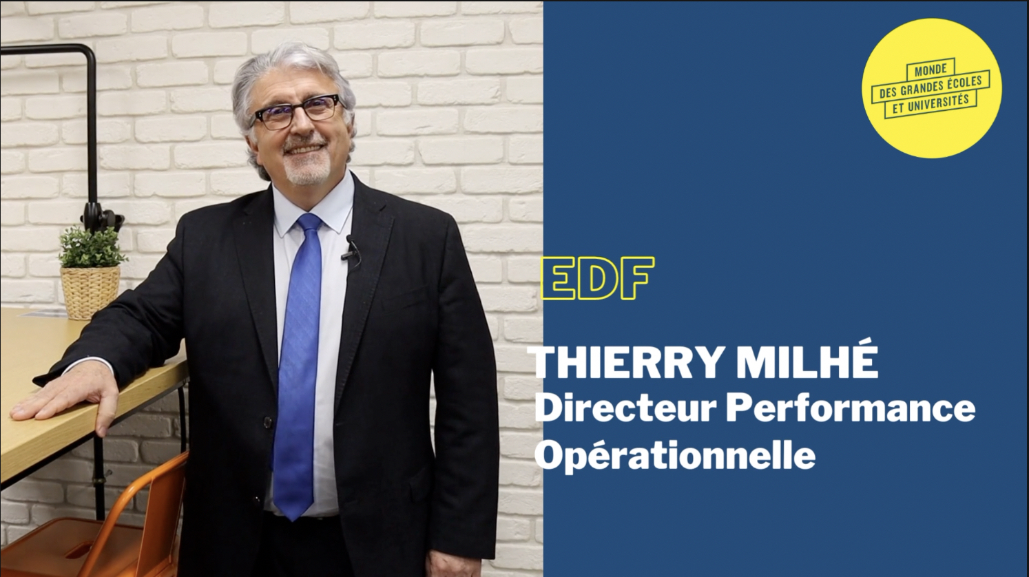 Interview vidéo de Thierry Milhé, EDF