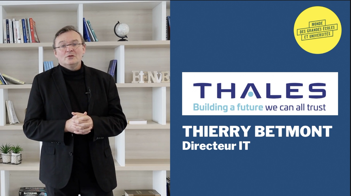 Interview vidéo Thierry Betmont Thales