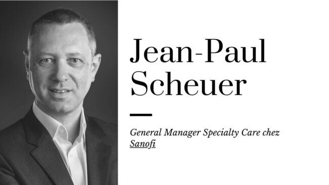 Interview Jean-Paul Scheuer Sanofi