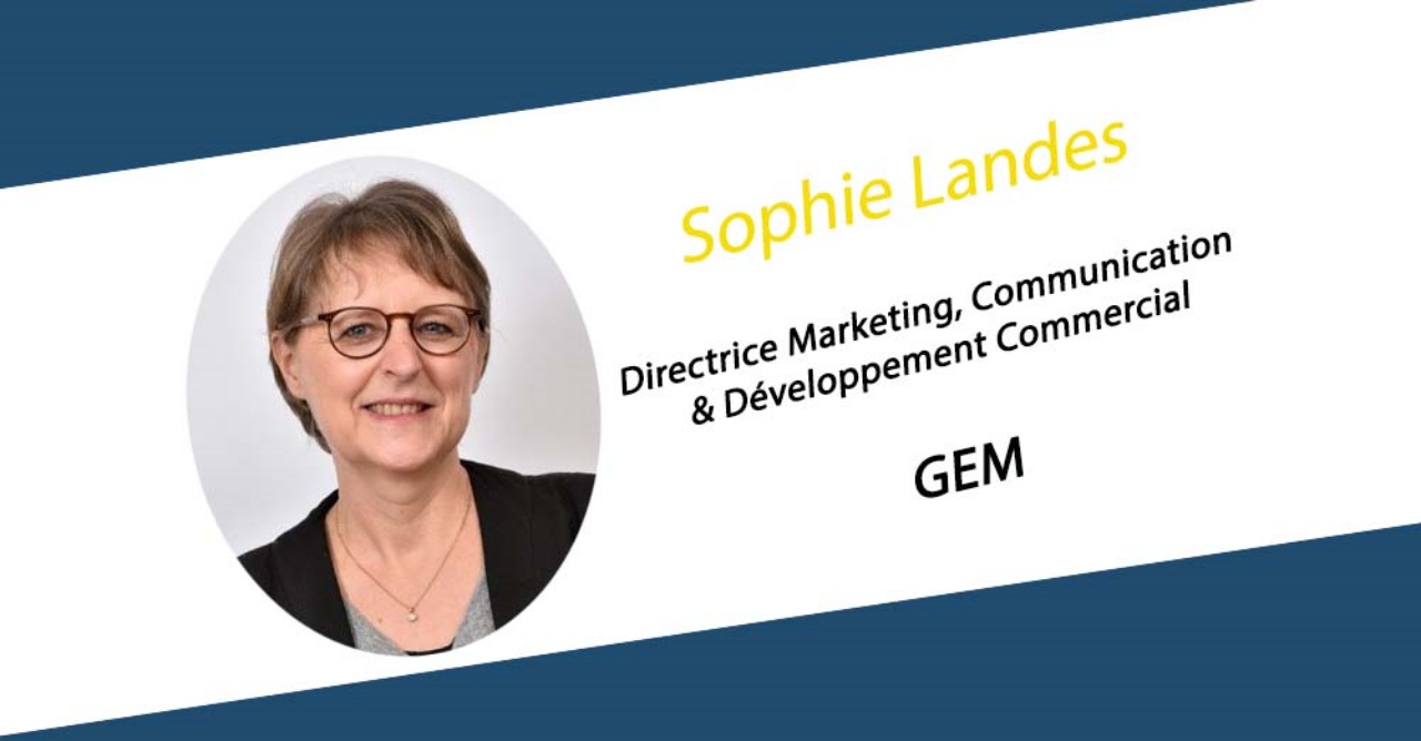 GEM annonce une nouvelle nomination stratégique au sein de son Comité Exécutif : Sophie Landes, Directrice Marketing, Communication & Développement Commercial