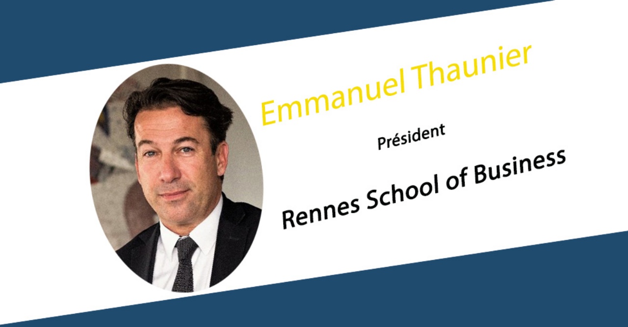 Emmanuel Thaunier élu Président de Rennes School of Business