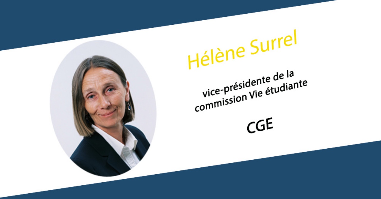 Hélène Surrel, nouvelle vice-présidente de la commission Vie étudiante de la CGE