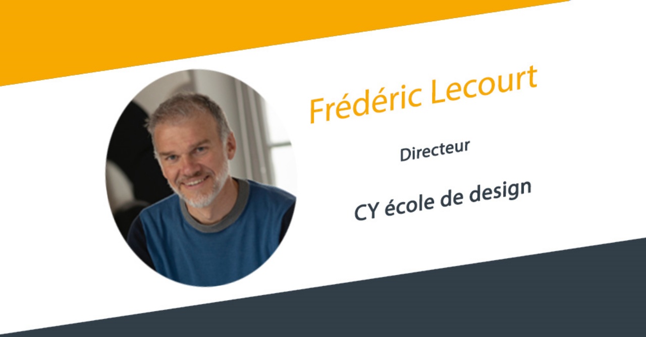 Frédéric Lecourt prend la direction de CY école de design