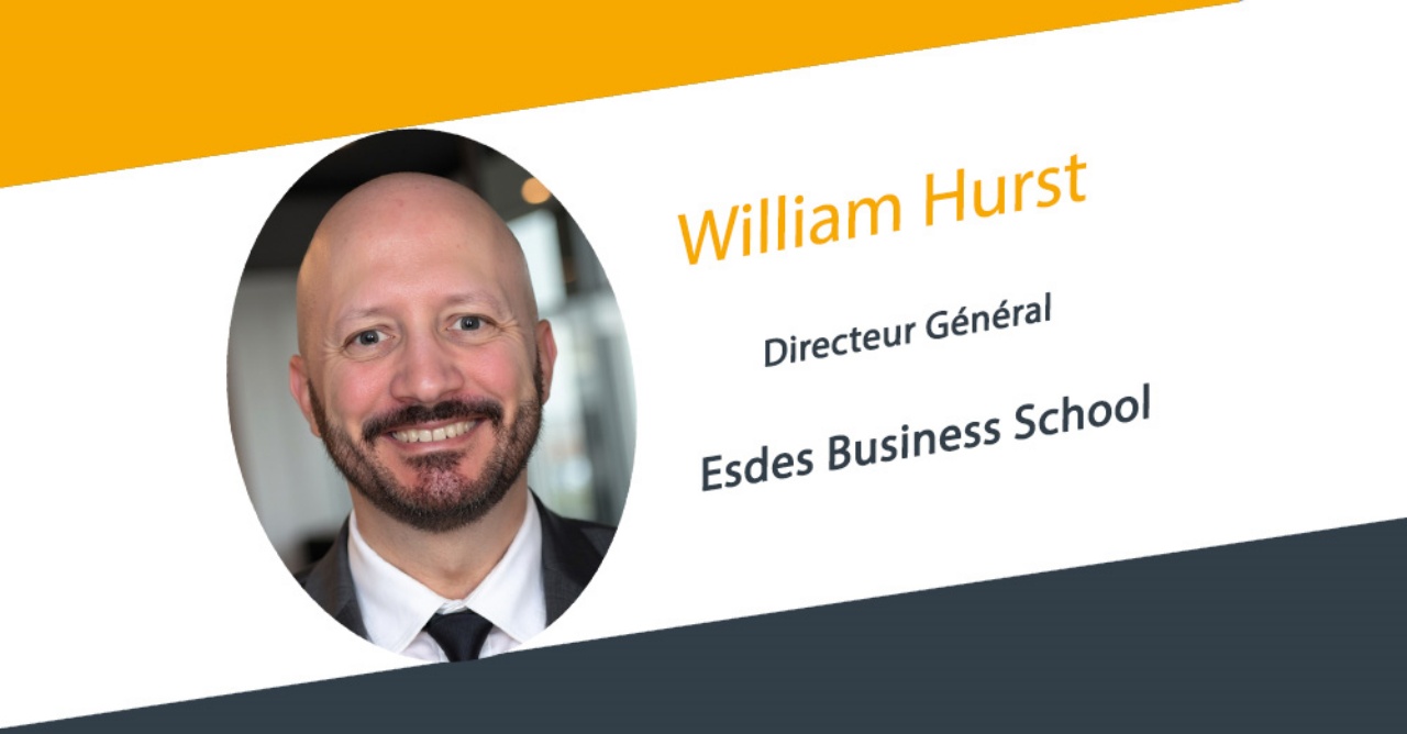 L’UCLy nomme William Hurst Directeur Général de l’Esdes Business School