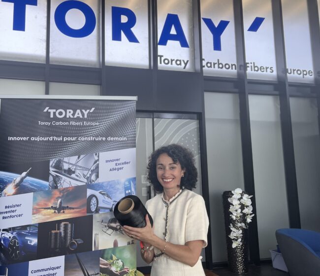 interview d’Aurélie Pouy Toray Carbon Fibers Europe