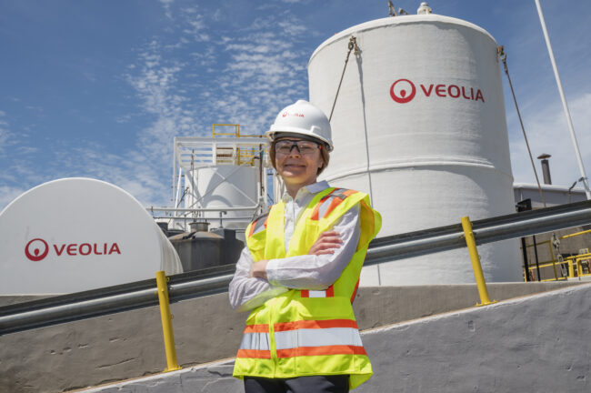 Interview of Nadège Petit veolia