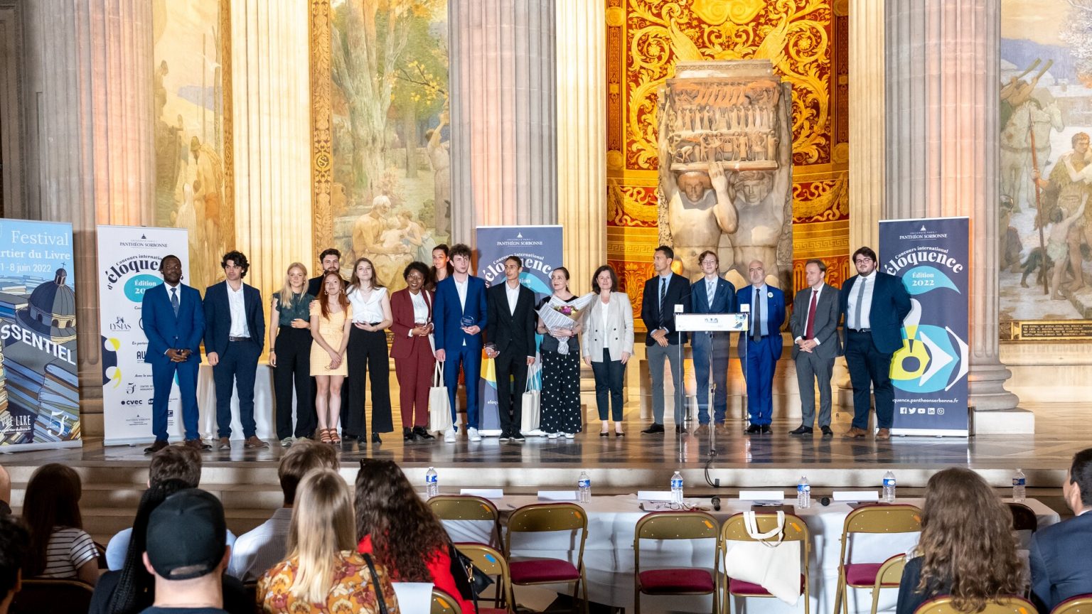 Carton plein pour le concours international d’éloquence de Paris 1 Panthéon-Sorbonne