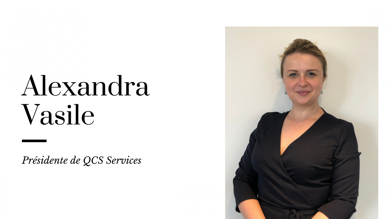 Interview Alexandra Vasile QCS Services
