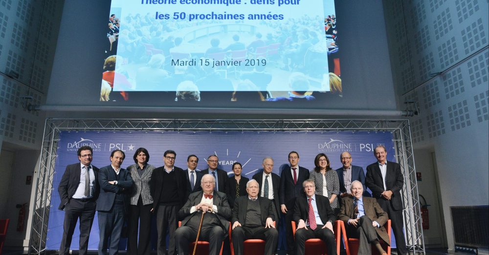 Tous les experts invités lors des 50 ans de Paris-Dauphine © Nicolas Fagot