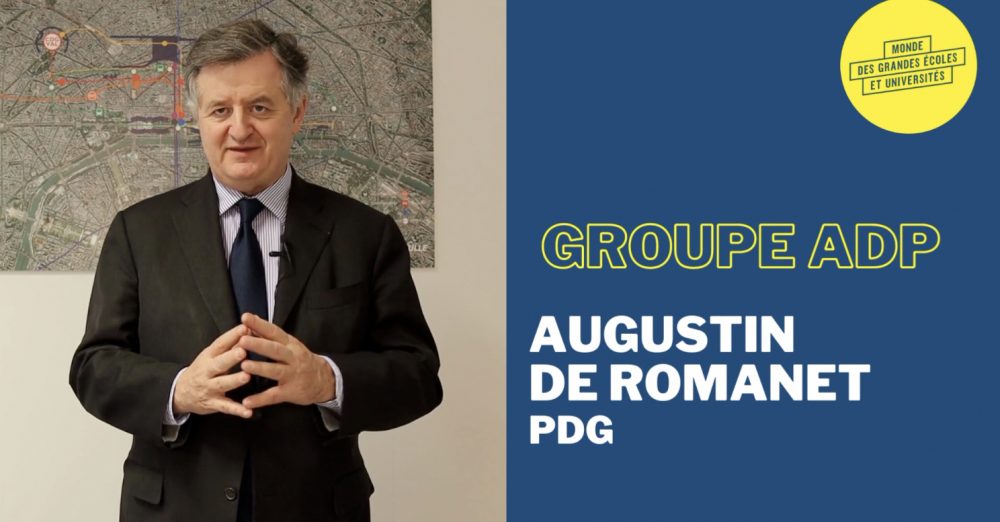 Interview vidéo d'Augustin de Romanet, PDG du Groupe ADP