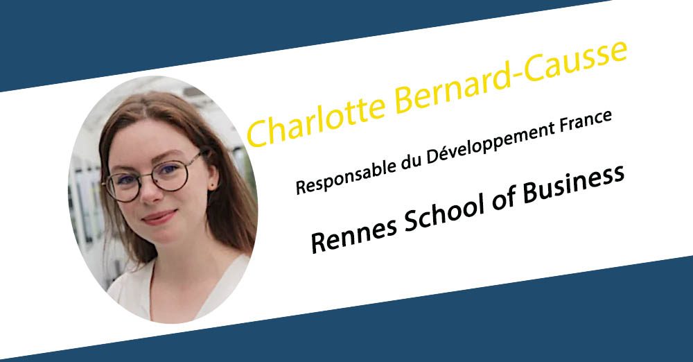 Rennes School of Business nomme Charlotte Bernard-Causse au poste de Responsable du Développement France