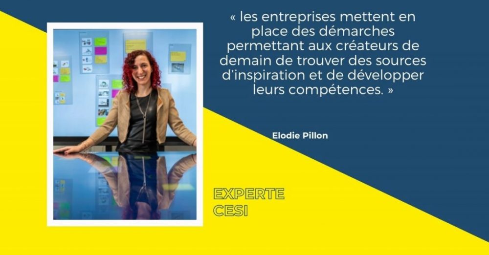 Pour Elodie Pillon l’innovation ouverte est le fruit d’une collaboration intense entre entreprises et créateurs de demain