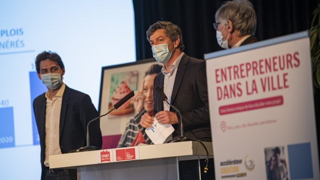 Entrepreneurs dans la Ville